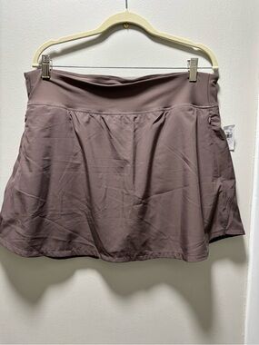 Old Navy Women's XL StretchTech Pull-On Skort Dark Brown New With Tags